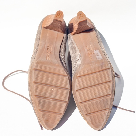 Paul Green München MADE IN AUSTRIA Suede Booties - Picture 3 of 8